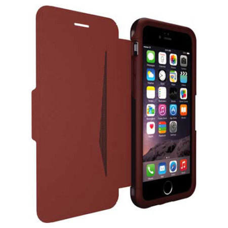 OtterBox Strada Series iPhone 6S Plus / 6 Plus Läder fodral - Rödbrun