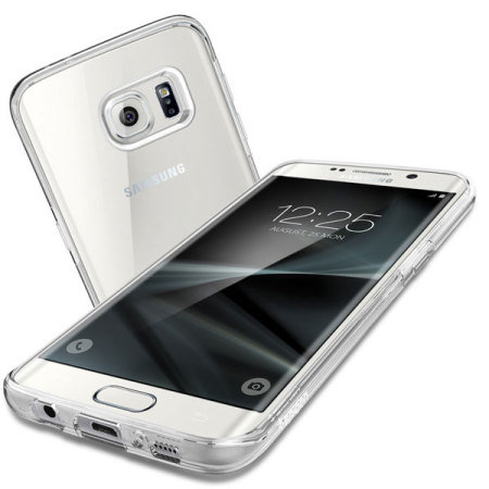 Spigen Liquid Crystal Samsung Galaxy S7 Edge Shell Case Hülle in Klar