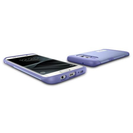 Spigen Slim Armor Case Samsung Galaxy S7 Edge Hülle in Armour Violett