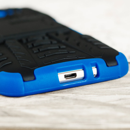 Olixar ArmourDillo Samsung Galaxy J3 2016 Protective Case - Blue