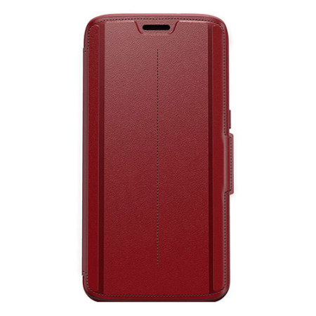 OtterBox Strada Series Samsung Galaxy S7 Edge Leather Case - Red