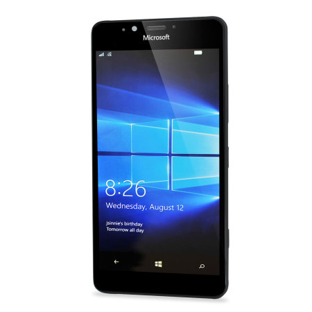 Mozo Microsoft Lumia 950 Batterieabdeckung mit schwarzem Rand