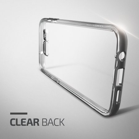 VRS Design Crystal Bumper Samsung Galaxy S7 Edge Case - Steel