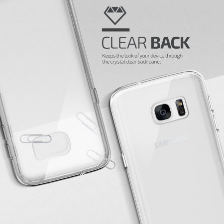 VRS Design Crystal Mixx Samsung Galaxy S7 Hülle Kristalll Klar