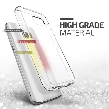 VRS Design Crystal Mixx Samsung Galaxy S7 Case - Crystal Clear