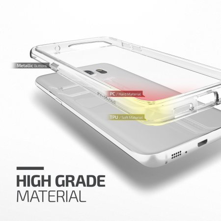 Funda Samsung Galaxy S7 Edge VRS Design Crystal Mixx - Transparente
