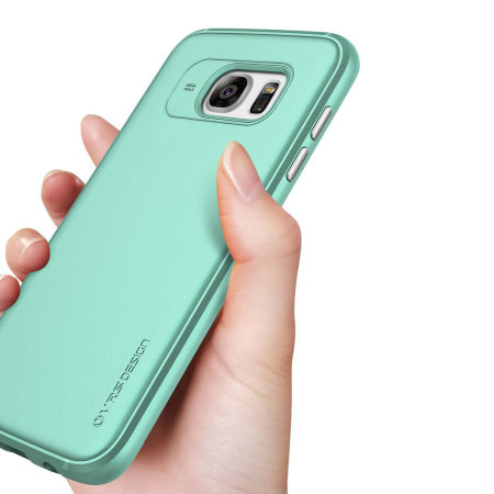 VRS Design Single Fit Series Samsung Galaxy S7 Edge Case - Ice Mint
