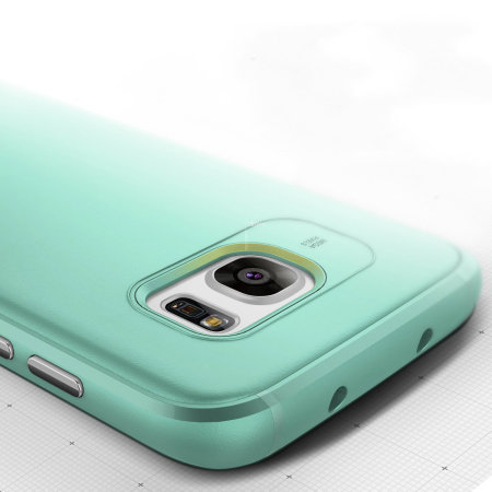 Coque Samsung Galaxy S7 Edge VRS Design Single Fit - Bleue