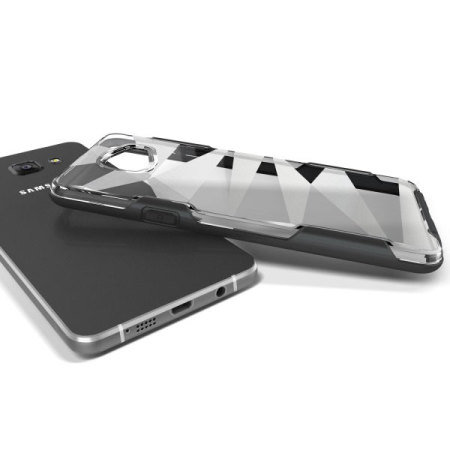 Coque Samsung Galaxy A7 2016 VRS Design Shine Guard – Noir Transparent