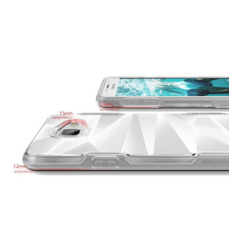VRS Design Shine Guard Samsung Galaxy A7 2016 Case - Crystal Clear