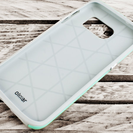 Olixar DuoMesh Samsung Galaxy S7 Case - Mint / Grey