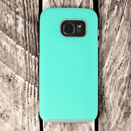 Olixar DuoMesh Samsung Galaxy S7 Case - Mint / Grey