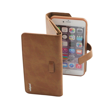 Prodigee Legacee iPhone 6S / 6 Eco-Leather Wallet Case - Caramel Brown