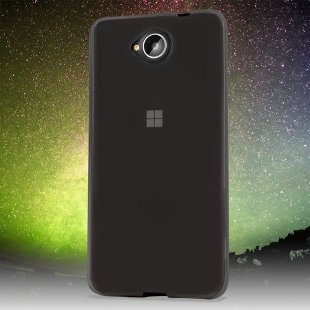 FlexiShield Microsoft Lumia 650 Gelskal - Röksvart