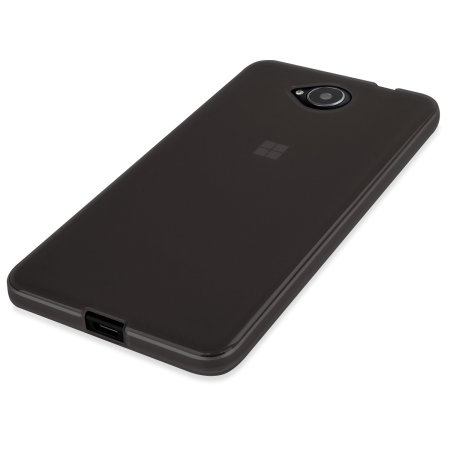 FlexiShield Microsoft Lumia 650 Gelskal - Röksvart