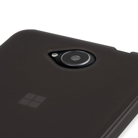 FlexiShield Microsoft Lumia 650 suojakotelo - savun musta