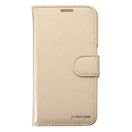 Prodigee Wallegee Samsung Galaxy S7 Edge Wallet & Hard Case - Gold