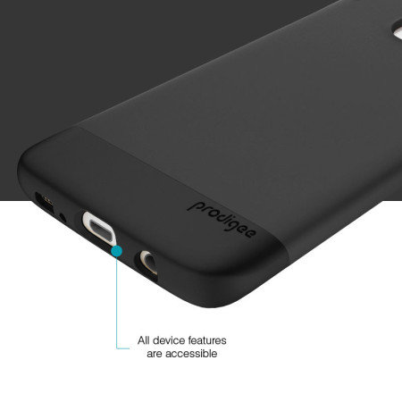 Prodigee Accent Samsung Galaxy S7 Edge Case - Black