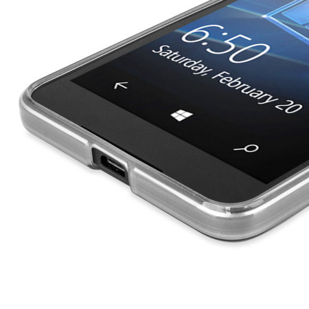 FlexiShield Microsoft Lumia 650 suojakotelo - kirkas