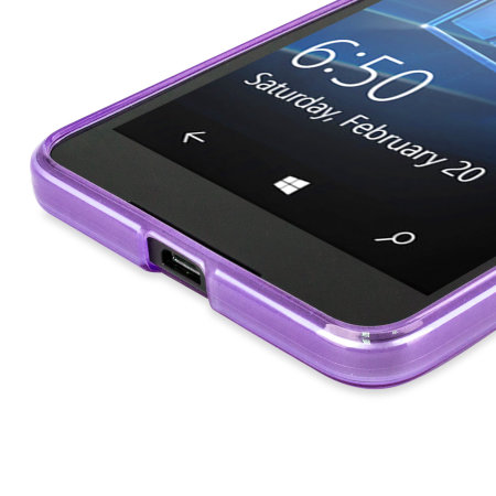 FlexiShield Microsoft Lumia 650 Gelskal - Lila