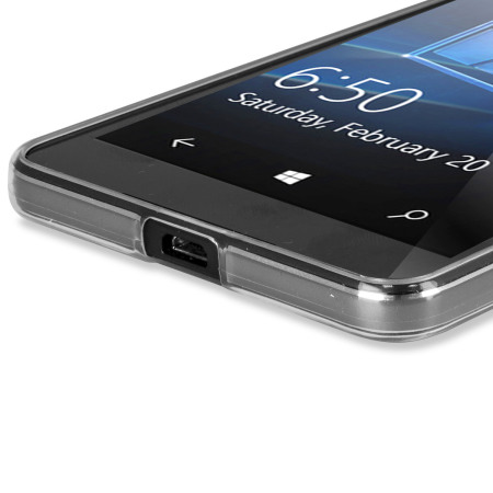 Olixar Ultra-Thin Microsoft Lumia 650 Case - 100% Clear