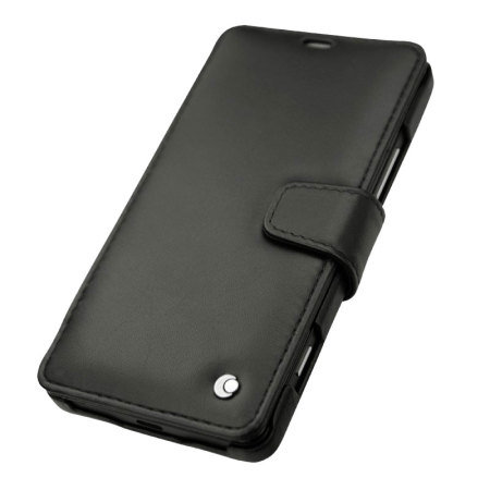 Noreve Tradition B Lumia 950 Genuine Leather Case - Black