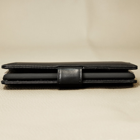 Olixar Genuine Leather LG G5 Wallet Case - Black