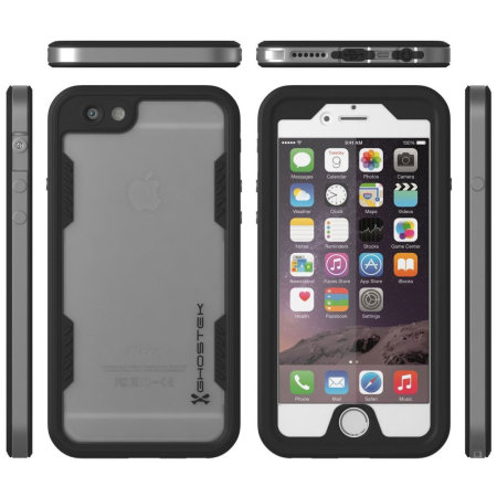 Ghostek Atomic 2.0 iPhone 6S Plus / 6 Plus Waterproof Hülle Silber