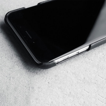 Housse Portefeuille iPhone 6S Plus / 6 Plus Mujjo 80° - Noire