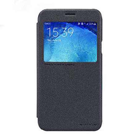 Nillkin Sparkle Samsung Galaxy J5 2015 View Flip Case - Black