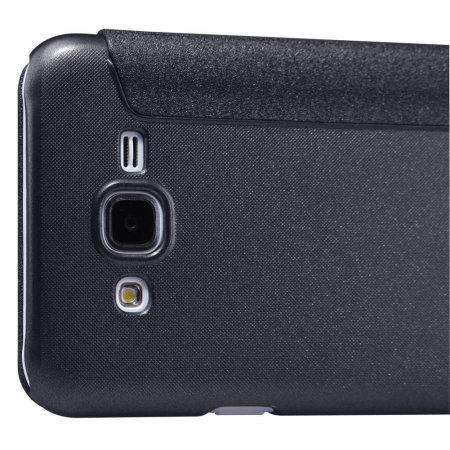 Nillkin Sparkle Samsung Galaxy J5 2015 View Flip Case - Black
