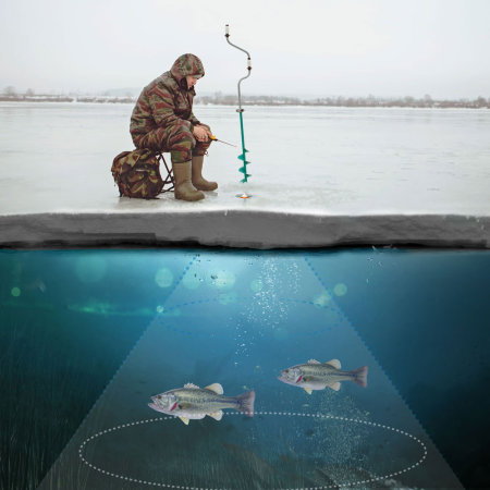 Buscador de peces portátil FishHunter Directional 3D