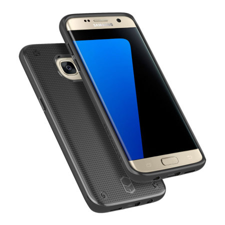 Funda Samsung Galaxy S7 Edge Patchworks Flexguard - Negra