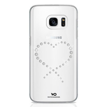White Diamonds Eternity Samsung Galaxy S7 Case - Crystal Clear