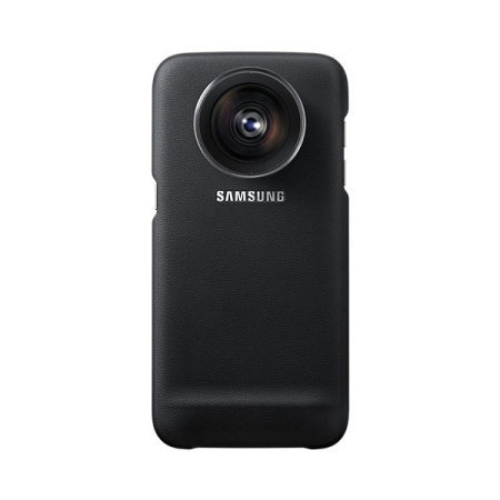 Funda con Lente Oficial Samsung Galaxy S7 Edge - Negra