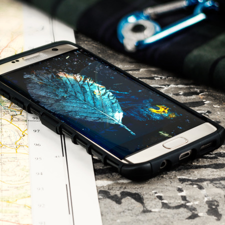 Funda ArmourDillo para el Samsung Galaxy S7 - Negra