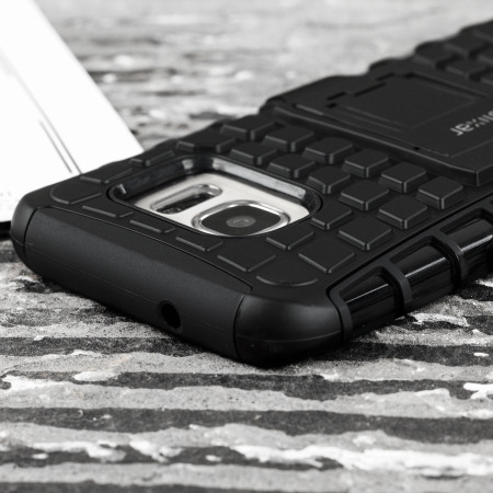 ArmourDillo Samsung Galaxy S7 Edge Protective Case - Zwart