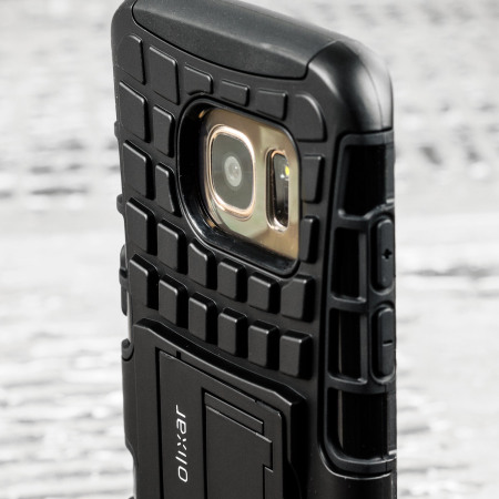 ArmourDillo Samsung Galaxy S7 Edge Protective Case - Zwart