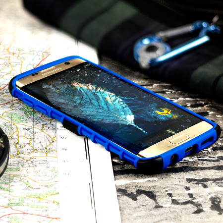 ArmourDillo Samsung Galaxy S7 Edge Hülle in Blau