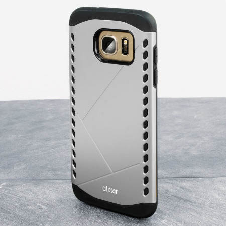 Olixar Shield Samsung Galaxy S7 Edge Case - Dark Grey