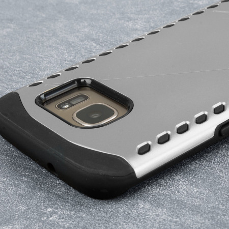 Funda Samsung Galaxy S7 Edge Olixar Shield - Gris Oscura