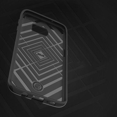 Obliq Slim Meta Samsung Galaxy S7 Edge Case Hülle Titanium Space Grey
