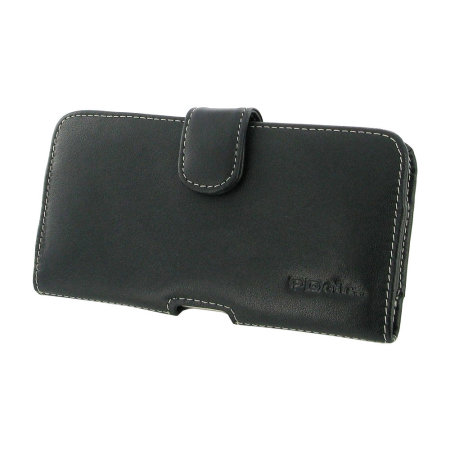 PDair Horizontal Leather Huawei Honor 5X Pouch Case - Black
