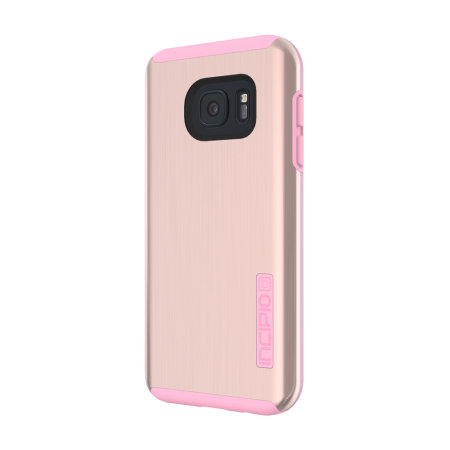 Incipio DualPro Shine Samsung Galaxy S7 Case - Rose Gold / Pink