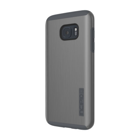 Incipio DualPro Shine Samsung Galaxy S7 Edge Case - Gunmetal / Grey