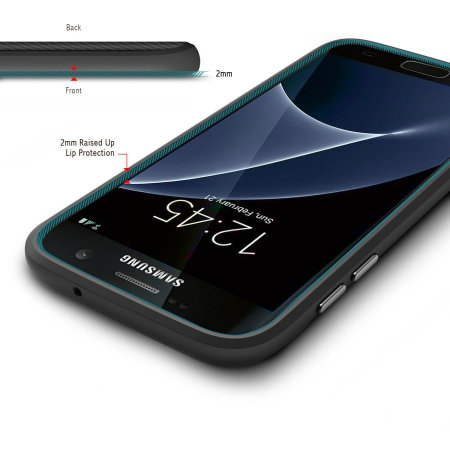 Obliq Flex Pro Samsung Galaxy S7 Deksel - Sort