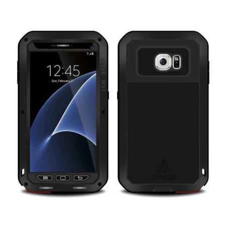 Coque Samsung Galaxy S7 Love Mei Powerful Protectrice - Noire