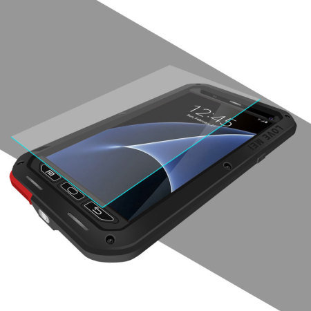 Love Mei Powerful Samsung Galaxy S7 Puhelimelle – Musta