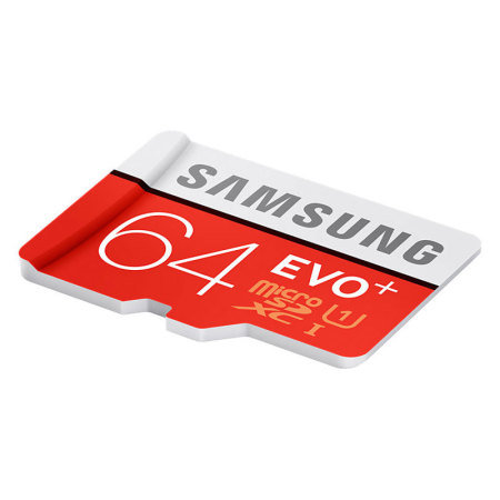 Samsung EVO Plus 64GB MicroSDXC Card - Class 10 with Adapter