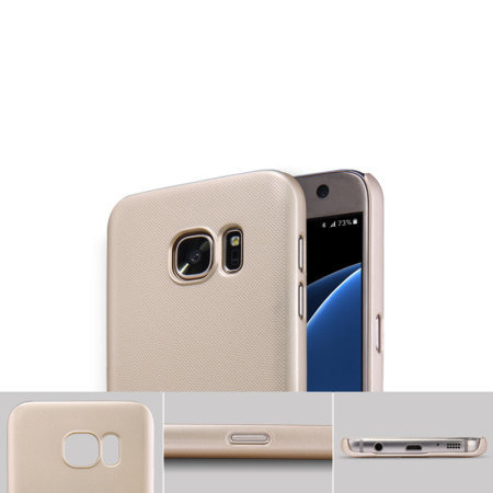Nillkin Super Frosted Shield Samsung Galaxy S7 Case - Gold